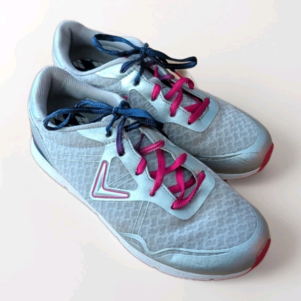 Callaway Women's Solaire Golf Shoes Gray Pink US 8‎ Used